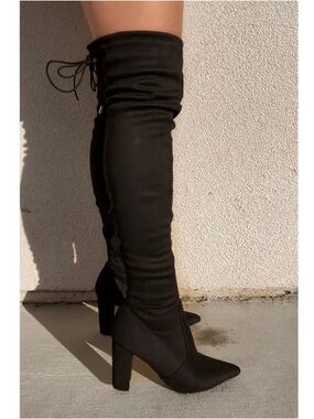 PUBLIC DESIRE OVER THE KNEE BOOTS